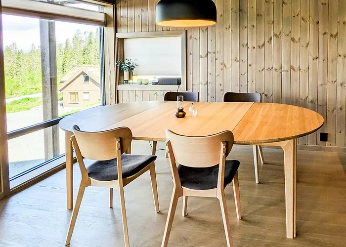 Spacious Familyabin With A View On Norefjell Casa de Férias Noresund