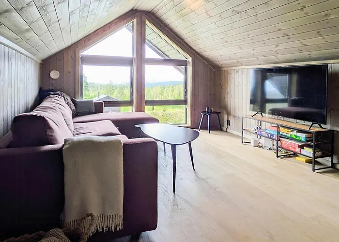 Spacious Familyabin With A View On Norefjell Ferienhaus *